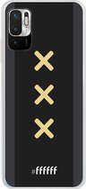 6F hoesje - geschikt voor Xiaomi Redmi Note 10 5G -  Transparant TPU Case - Ajax Europees Uitshirt 2020-2021 #ffffff