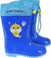 regenlaarzen Baby Shark√Ç junior PVC blauw maat 28-29