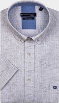 Giordano 216004 Casual overhemd met korte mouwen - Maat XXL - Heren