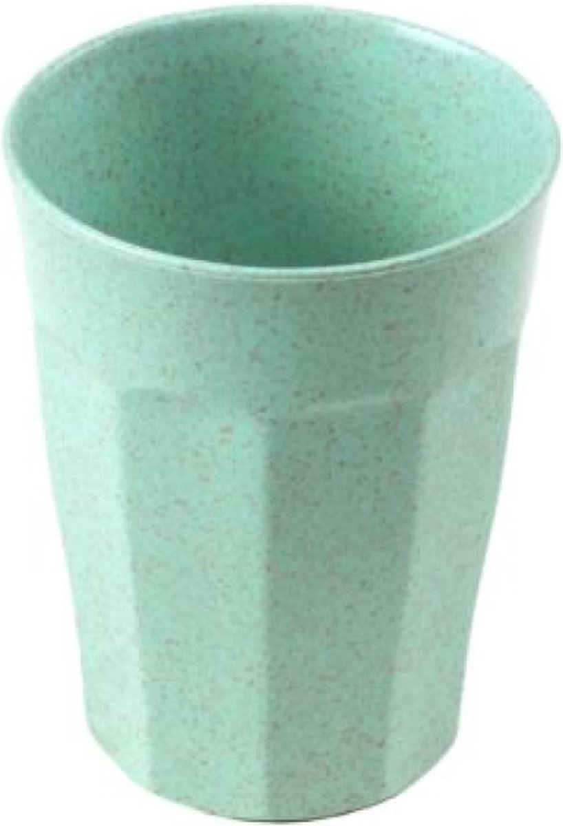 Baby beker met zuignap mintgroen