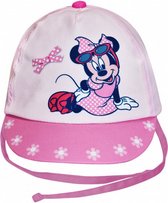 pet bloemetjes Minnie Mouse meisjes textiel roze maat 46