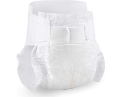 ECOBOOM Bamboe Eco Wegwerp Baby luier 32 STUKS - Maat 3 (Medium 6-10kg) - Bamboe luier Meest Natuurlijke, Duurzame en Ecologisch Bamboo Luierbroekje - Organische wegwerpluier- Eco Luiers - Bio Luiers