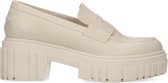 Sacha - Dames - Off white leren chunky loafers - Maat 37