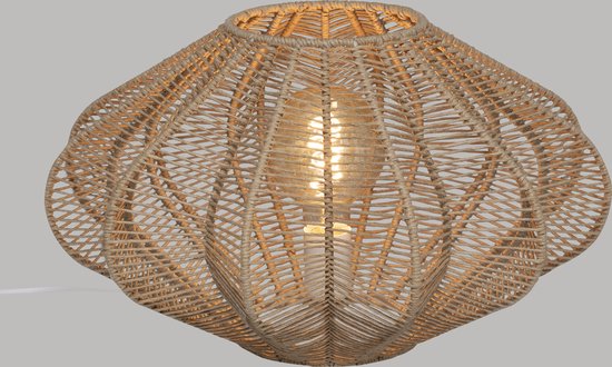 Lampe Céramique Timeo Noir Mat – Atmosphera Pied Boule Élégant H25 Cm