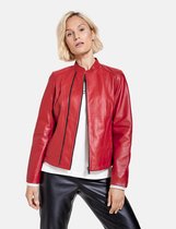 GERRY WEBER Dames Korte blazer van nappaleer