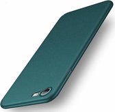ShieldCase geschikt voor Apple iPhone SE 2022 ultra thin case - groen - Dun hoesje - Ultra dunne case - Backcover hoesje - Shockproof dun hoesje iPhone