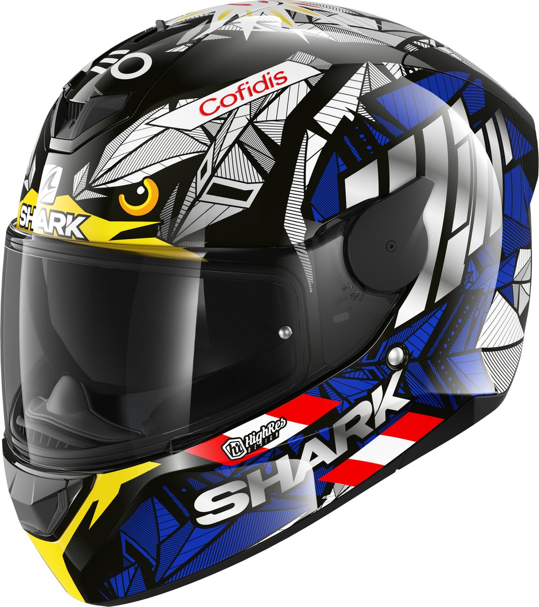 SHARK D-SKWAL 2 ATRAXX Motorhelm integraalhelm FALCAO - Maat XL