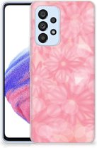 Protection Téléphone pour Samsung Galaxy A53 5G Coque Fleurs De Printemps