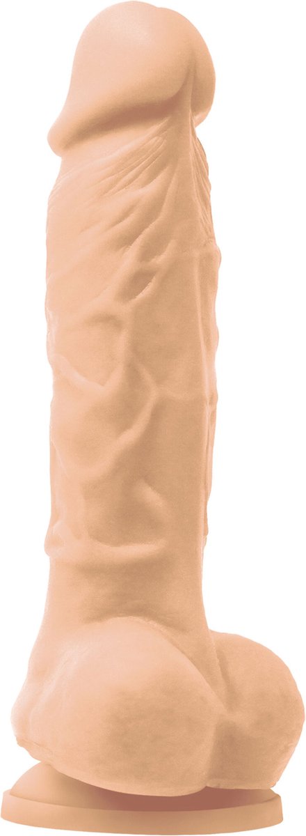 Goedkoopste Vibrator Love Toy Vibrating Dildo 5 Inch Beige