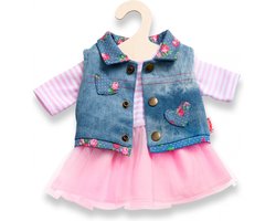 foto van Heless Poppenjurk Met Giletje Voor Pop Van 35-45 Cm