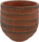 Bloempot Cissane Ø8xh7.5cm terracotta