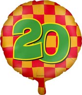 Happy foil balloons - 20 years