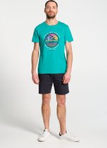 J&JOY - T-Shirt Mannen 26 Bahia Green