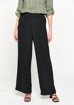 LOLALIZA Geklede broek - Zwart - Maat 38