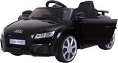 Audi TT RS Zwart 12V | Elektrische Kinderauto | Met afstandsbediening | Kinderauto voor 1 tot 6 jaar