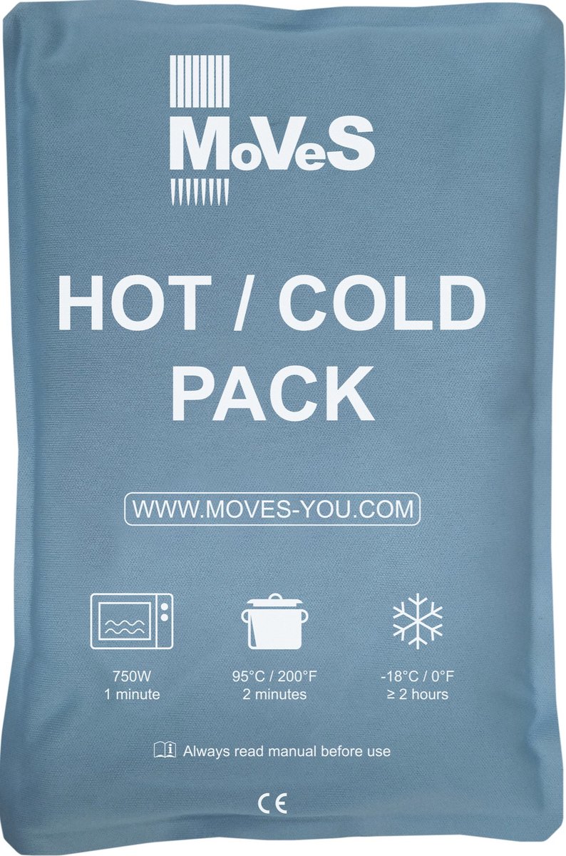 Goedkoopste MoVeS Hot/Cold Pack Soft Touch | Large | 25 x 35 cm
