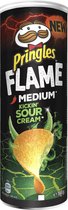 Pringles Flame Medium Kickin Sour Cream Flavour 160 gr