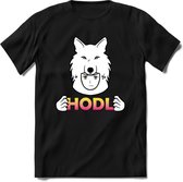 HODL Saitama T-Shirt | Saitama Inu Wolfpack Crypto Ethereum kleding Kado Heren / Dames | Perfect Cryptocurrency Munt Cadeau Shirt Maat 3XL
