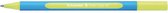 balpen Slider Edge XB 1,4 mm geel/blauw