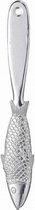 visontschubber 22 x 3,5 cm RVS zilver