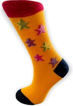 Tropical Star Socks Orange | Maat 36-41