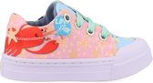 Sneakers | Meisjes | Pink Blue | Canvas | Go Banana's | Maat 27