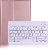 Samsung Galaxy Tab A 2019 T510 - T515 Toetsenbord in leren hoes