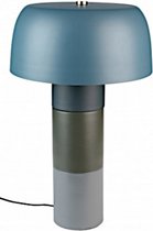 tafellamp Muras 55 cm E27 staal blauw/grijs