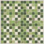 tegelstickers Decor Tiles Green 30 x 30 cm PVC groen