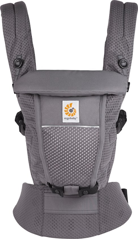 Ergobaby Babydraagzak Adapt SoftFlex™ Mesh - Graphite Grey
