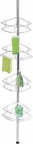 hoekrek Dolcedo 31 x 65-275 cm RVS chroom