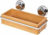 douche- en badrekje 27,6 cm bamboe wit