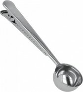 koffiemaatschep 17,5 cm 20 ml RVS zilver