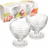 dessertglas 300 ml transparant 2 stuks