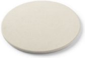 pizzasteen houtskool barbecue 29 cm keramiek beige