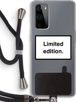 Case Company® - OnePlus 9 Pro hoesje met Koord - Limited edition - Telefoonhoesje met Zwart Koord - Bescherming aan alle Kanten en Over de Schermrand