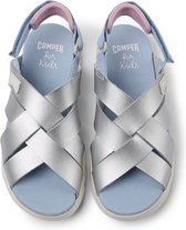 Camper Oruga Sandalen - Kinderen - Zilver / Lichtblauw - 36