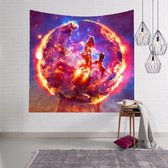 3D digitaal schilderen Sky wervelende wandtapijten muur opknoping tapijt strandlaken multifunctionele wandtapijten Home psychedelische, grootte: 150 x 102cm