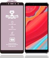 Voor Xiaomi Redmi S2 / Y2 9H HD Large Arc High Alumina Full Screen Tempered Glass Film