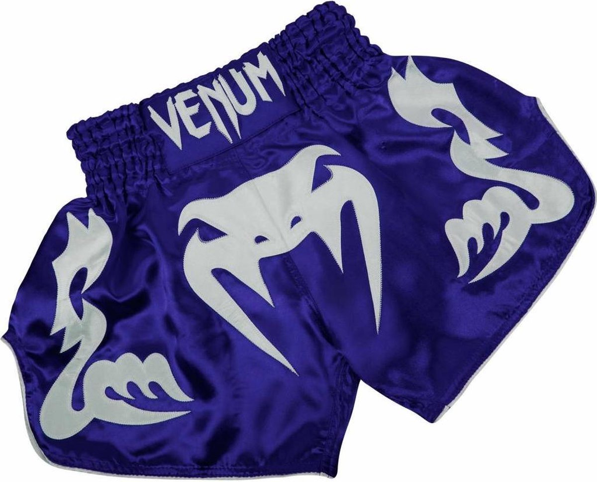 Venum Thaiboks Shorts Bangkok Inferno Blauw XL - Jeans maat 34