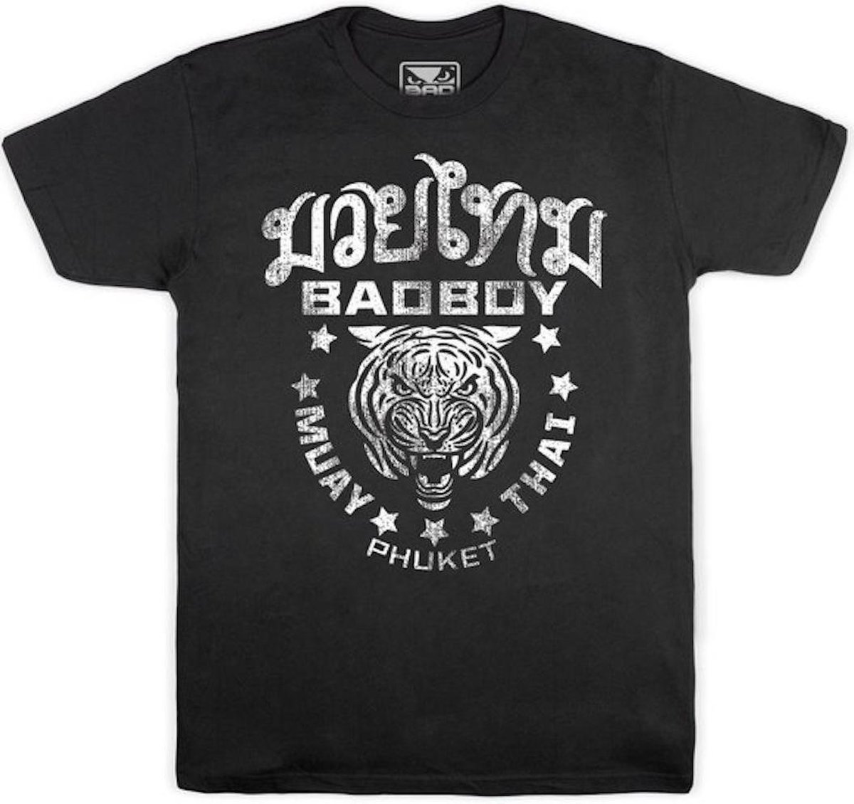 Bad Boy Phuket Muay Thai T-shirt Zwart