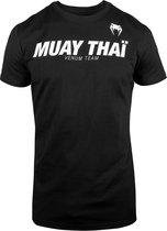 Venum MUAY THAI VT T Shirt Zwart Wit Kickboks Kleding maat S
