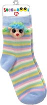 Ty Fashion Socks Rainbow Poodle