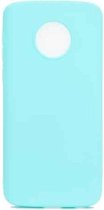 Voor Motorola Moto G6 Plus Candy Color TPU Case (groen)