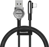 Baseus Geweven Nylon USB naar Lightning Gaming Kabel 1M - 2,4 A