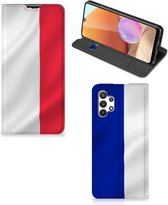 Bookcase Geschikt voor Samsung Galaxy A32 5G Enterprise Editie | Geschikt voor Samsung A32 4G Smart Cover Franse Vlag