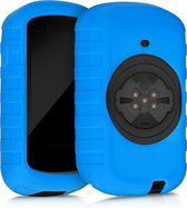 kwmobile hoes geschikt voor Garmin Edge 830 - Siliconen beschermhoes voor fietsnavigatie - blauw