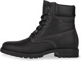 Panama Jack - Dames Veterschoenen Panama 03 B3 Napa Grass Negro/Black - Zwart - Maat 36