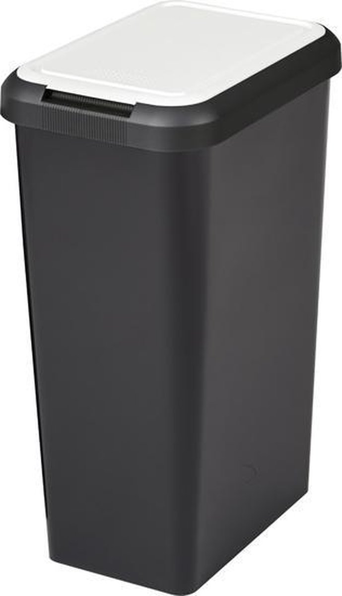 LIFT TOUCH PAPIER & Kleur zwart met 45L WIT TOP