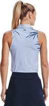 Iso chill Sleeveless Polo Blauw Print